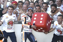 Worldchampion Marc Marquez, Repsol Honda Team celebrate