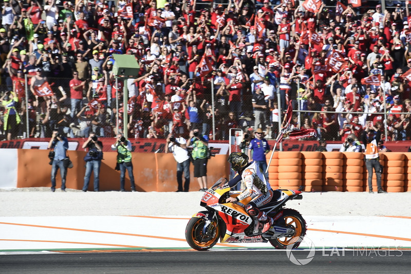 Worldchampion Marc Marquez, Repsol Honda Team celebrate