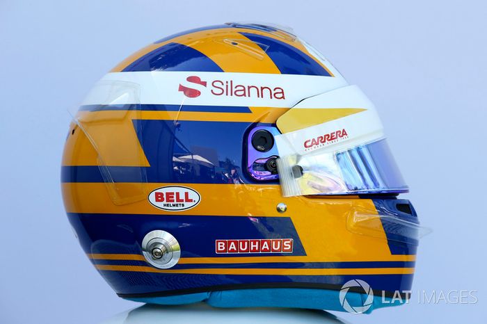 Casco de Marcus Ericsson, Sauber