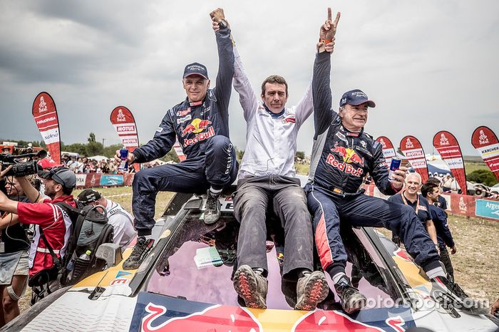 Ganador coches  Carlos Sainz, Lucas Cruz, Peugeot Sport