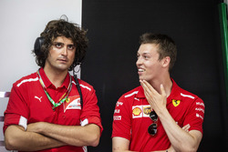 Daniil Kvyat, Ferrari ve Marco Matassa, Ferrari Mühendisi