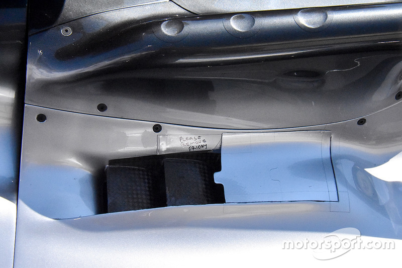 Mercedes AMG F1 W09 detail