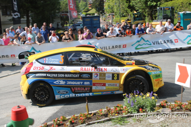 Sébastien Carron, Vincent Landais, Ford Fiesta R5, D-MAX Swiss, Team Balbosca