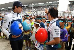 Lance Stroll, Williams and Felipe Massa, Williams, young Williams fans