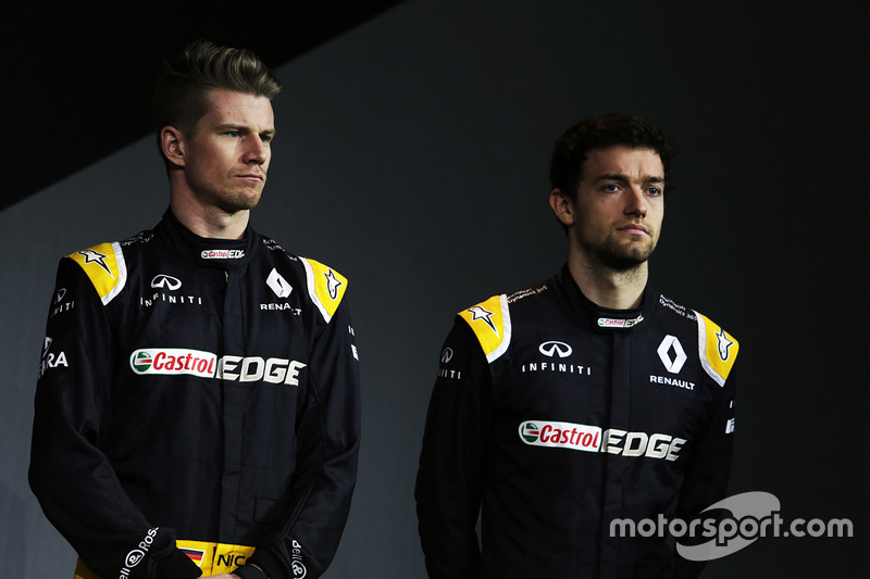 Nico Hülkenberg, Renault Sport F1 Team; Jolyon Palmer, Renault Sport F1 Team