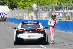 Loic Duval, Dragon Racing, l'incidente dello shake down