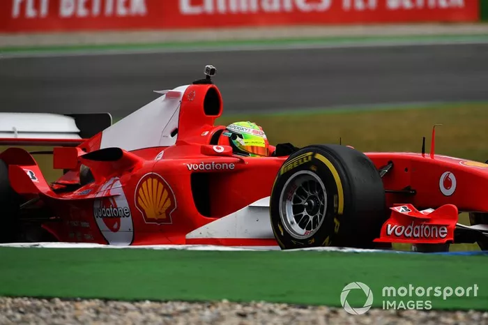 Mick Schumacher, Ferrari F2004 