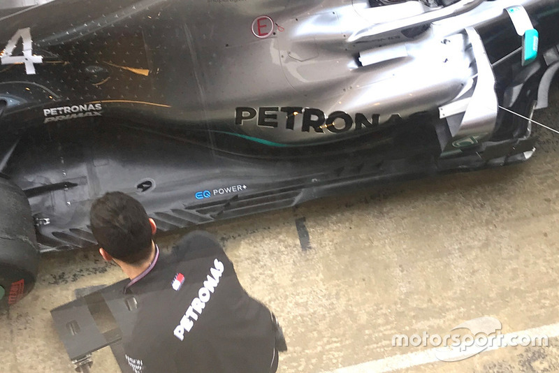 Der modifizierte Mercedes W10