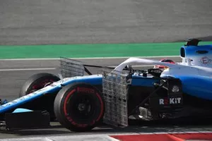 Robert Kubica, Williams FW42 avec capteurs aéro