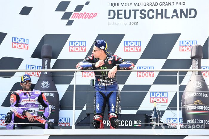 Podio: ganador Fabio Quartararo, Yamaha Factory Racing