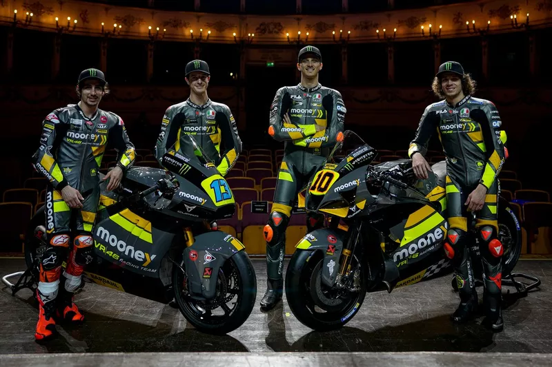 Niccolò Antonelli, Celestino Vietti, Luca Marini et Marco Bezzecchi