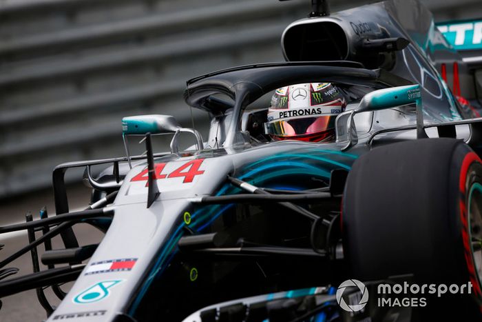 Lewis Hamilton, Mercedes AMG F1 W09. 