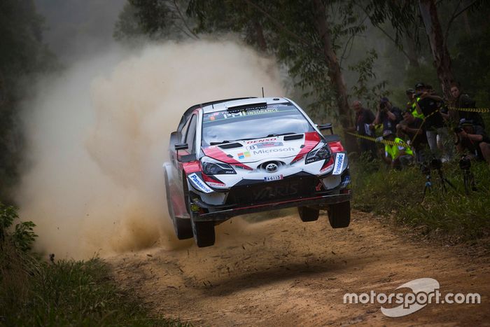Ott Tanak, Martin Järveoja, Toyota Yaris WRC, Toyota Gazoo Racing