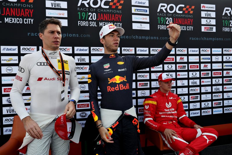 Loic Duval et Pierre Gasly