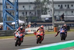 Andrea Dovizioso, Ducati Team, Marc Marquez, Repsol Honda Team, Maverick Viñales, Yamaha Factory Racing