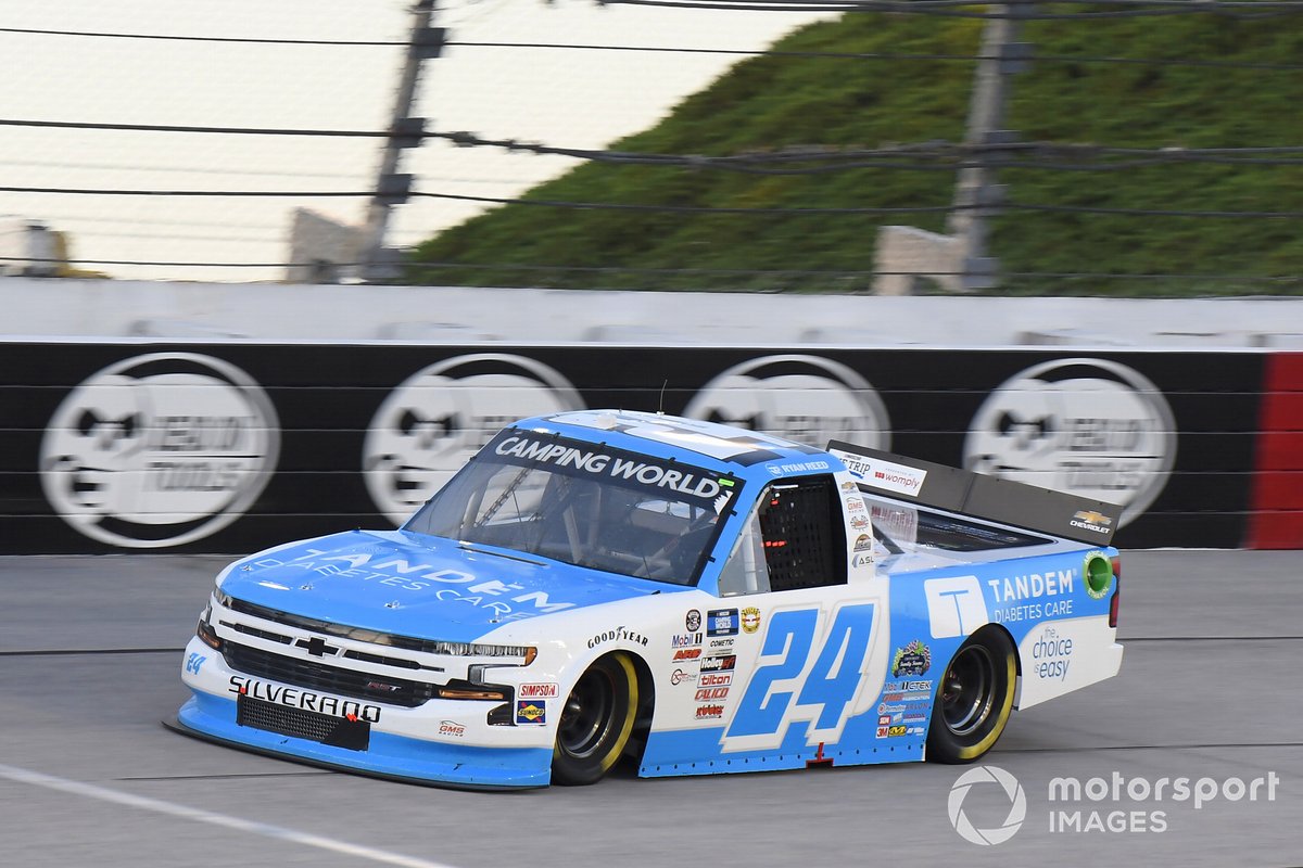 #24: Ryan Reed, GMS Racing, Chevrolet Silverado Tandem Diabetes Care