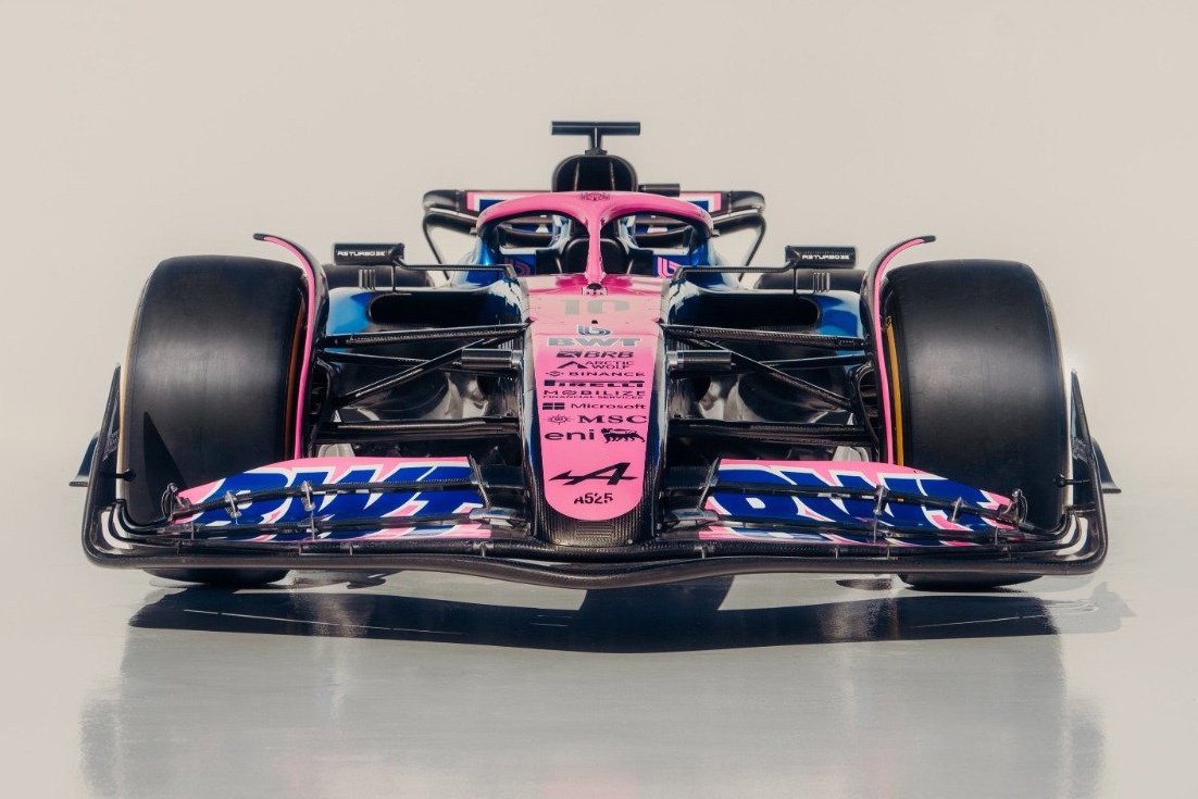 アルピーヌF1、2025年マシンA525カラーリング F1