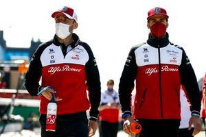 Robert Kubica, Test and Reserve Driver, Alfa Romeo Racing and Antonio Giovinazzi, Alfa Romeo Racing 