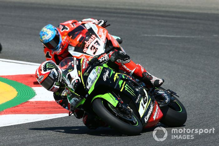 Jonathan Rea, Kawasaki Racing, Marco Melandri, Aruba.it Racing-Ducati SBK Team