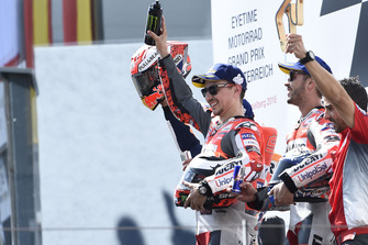 Le vainqueur Jorge Lorenzo, Ducati Team