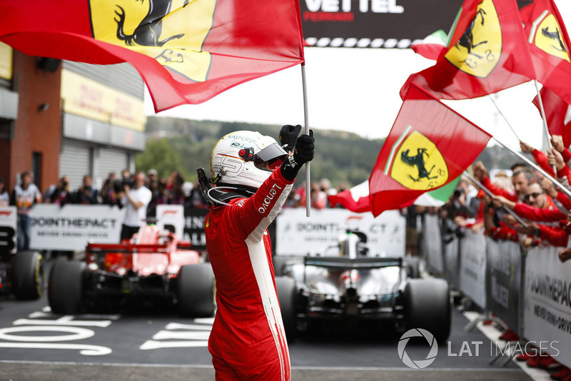 Sebastian Vettel győzelme a Belga Nagydíjon - F1 2018