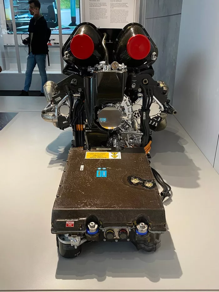 Exhibición de F1 en Madrid