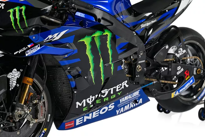 Fabio Quartararo, Yamaha Factory Racing, detalles de la moto