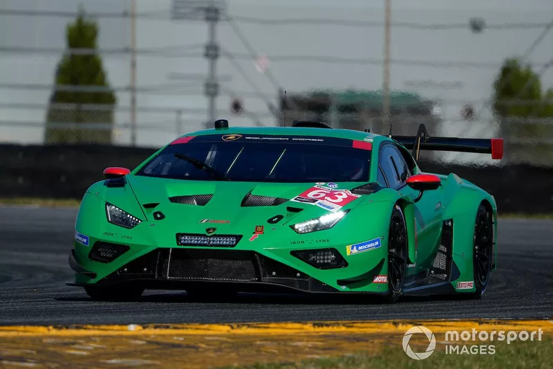 #63 Iron Lynx, Lamborghini Huracan GT3 EVO2, GTD: Andrea Caldarelli