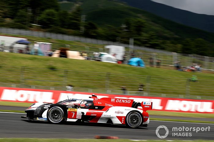 #7 Toyota Gazoo Racing Toyota GR010 - Hybrid LMP1: Mike Conway, Kamui Kobayashi, José María López