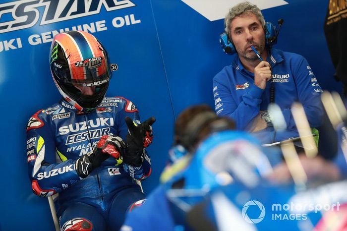 José Manuel Cazeaux - Alex Rins, Team Suzuki MotoGP