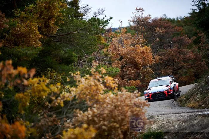 Ott Tanak, Martin Jarveoja, Hyundai i20 Coupe WRC