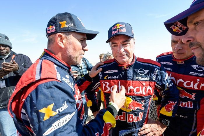 Ganador #305 JCW X-Raid Team: Carlos Sainz, #302 JCW X-Raid Team: Stephane Peterhansel