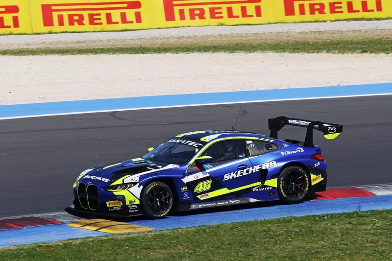 #46 Team WRT, BMW M4 GT3: Valentino Rossi, Maxime Martin
