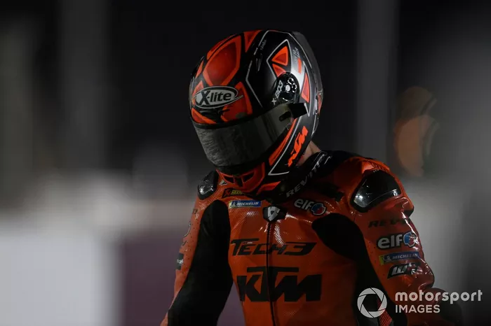 Caída de Danilo Petrucci, KTM Tech3 