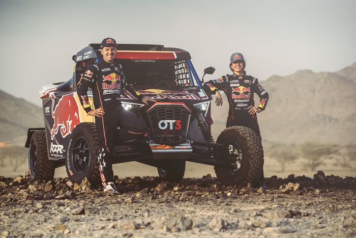 #387 Red Bull Off-Road Team USA OT3: Cristina Gutierrez Herrero, Francois Cazalet