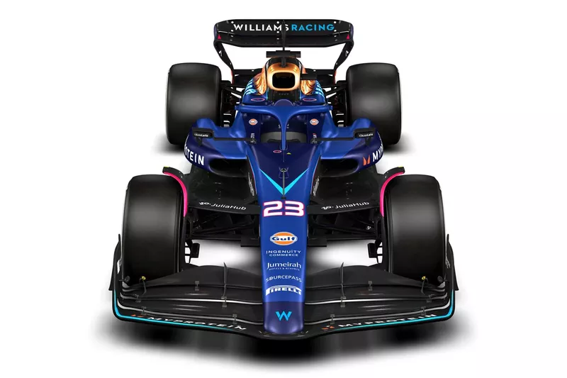La livrée spéciale de Williams à Las Vegas