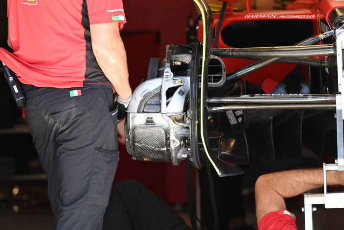 Ferrari SF-23 detalles técnicos 