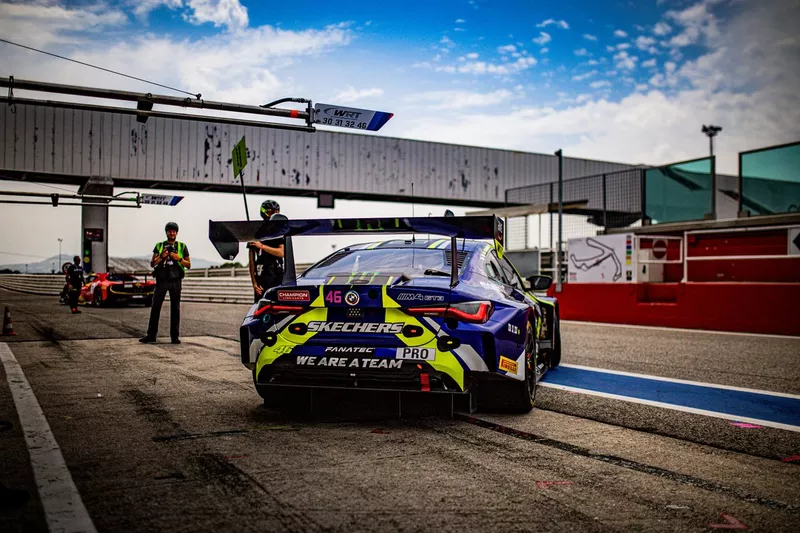 #46チームWRT、BMW M4 GT3：バレンティーノ・ロッシ、マキシム・マルタン 