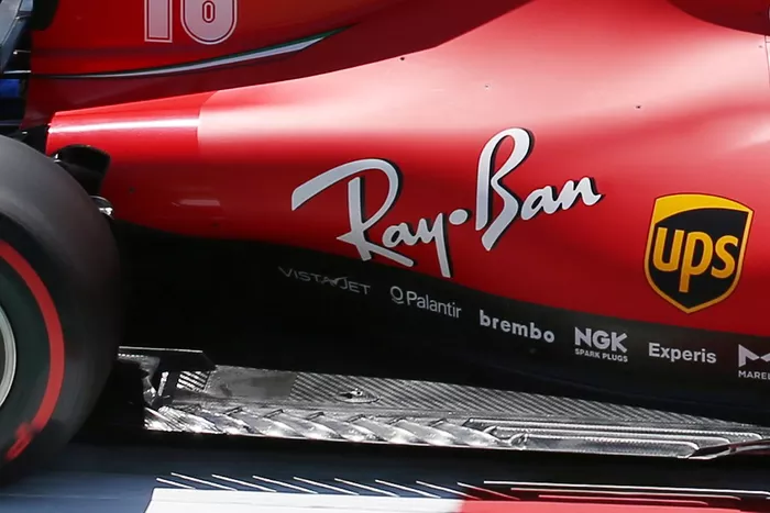 Le fond plat de la Ferrari SF1000