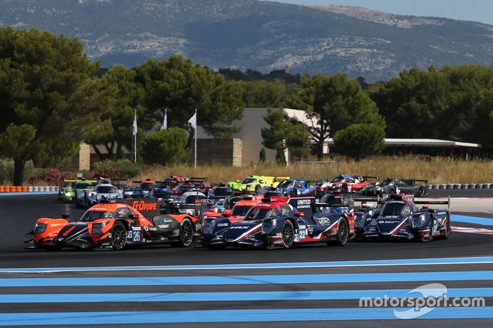 #26 G-Drive Racing Aurus 01  Gibson: Roman Rusinov, Mikkel Jensen, Nyck De Vries, #22 United Autosports Oreca 07 - Gibson: Philip Hanson, Filipe Albuquerque