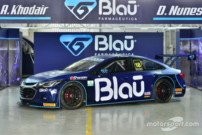 Apresentação dos novos carros da Blau Motorsport