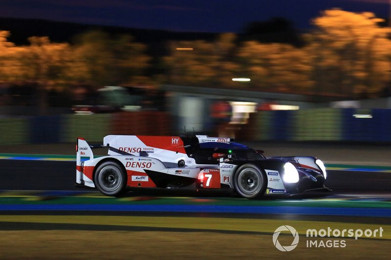 #7 Toyota Gazoo Racing Toyota TS050: Mike Conway, Kamui Kobayashi, Jose Maria Lopez