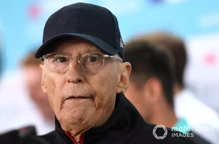 Jean-Paul Driot in de Formule E-paddock, juni 2019