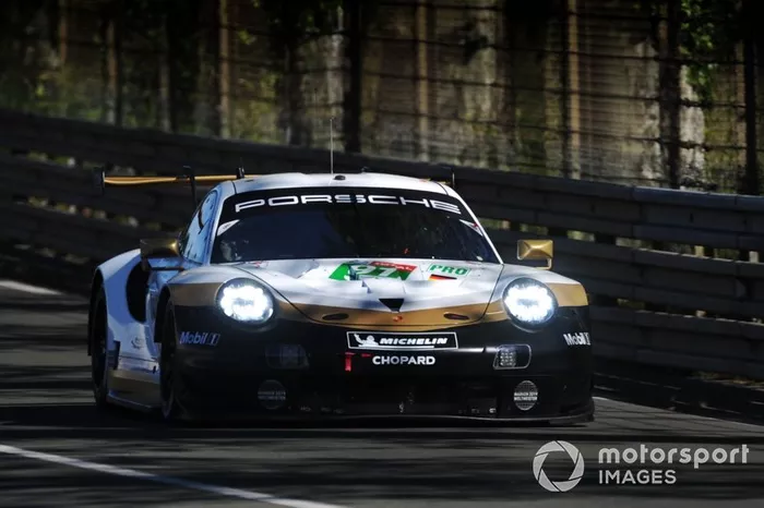 #91 Porsche GT Team Porsche 911 RSR: Richard Lietz, Gianmaria Bruni, Frédéric Makowiecki 