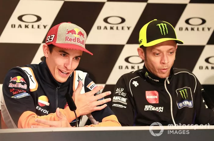 Marc Marquez, Repsol Honda Team, Valentino Rossi, Yamaha Factory Racing