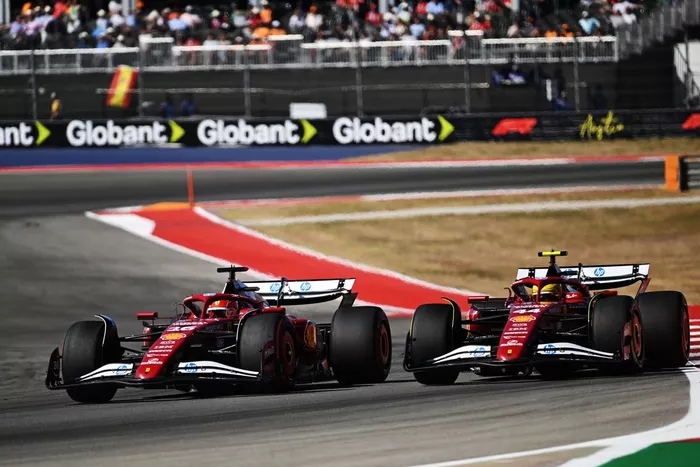 Charles Leclerc, Ferrari, Lewis Hamilton