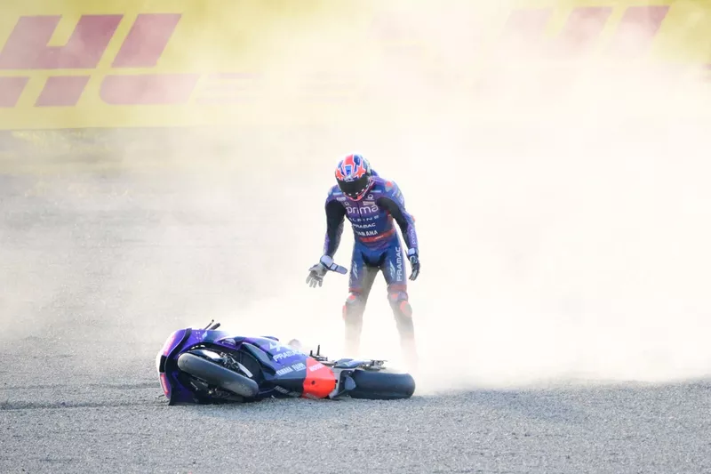 Jack Miller, chute de Pramac Racing
