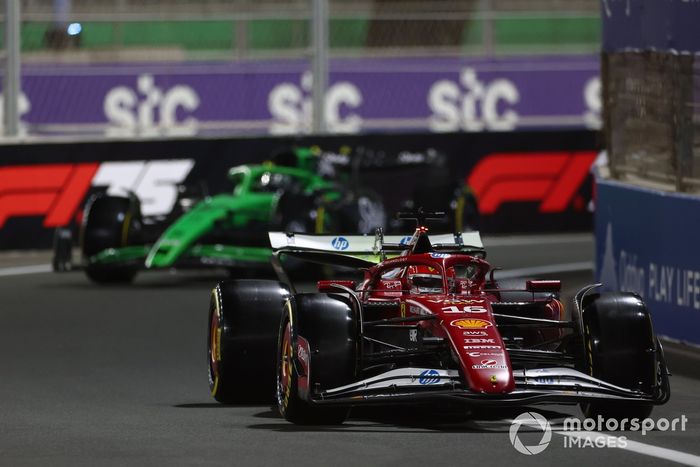Charles Leclerc, Ferrari, Nico Hulkenberg, Sauber