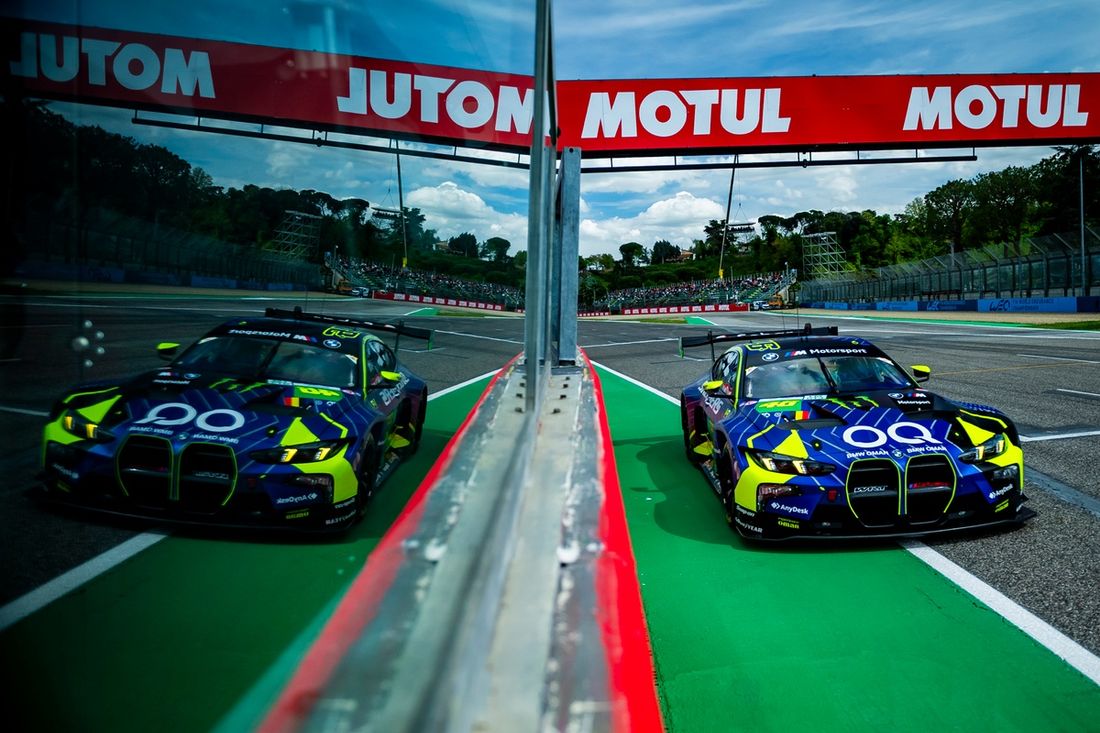 #46 Team WRT BMW M4 LMGT3: Ahmad Al Harthy, Valentino Rossi, Kelvin Van Der Linde