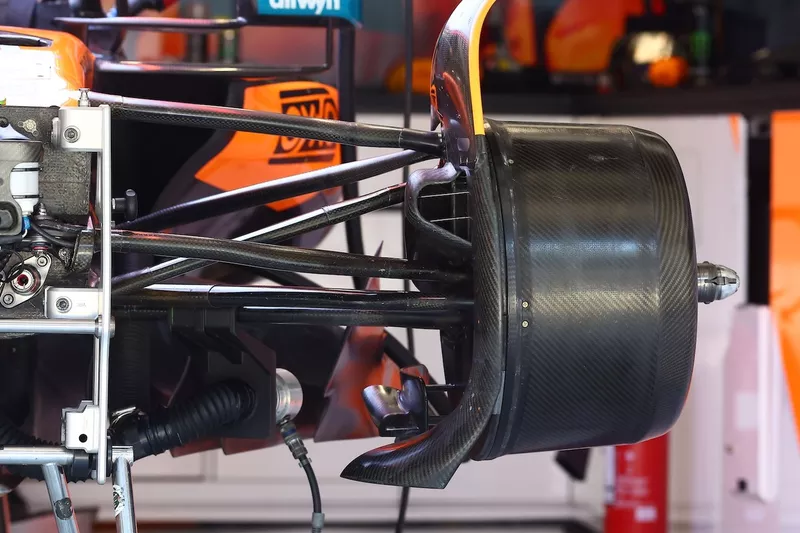 Détails techniques McLaren